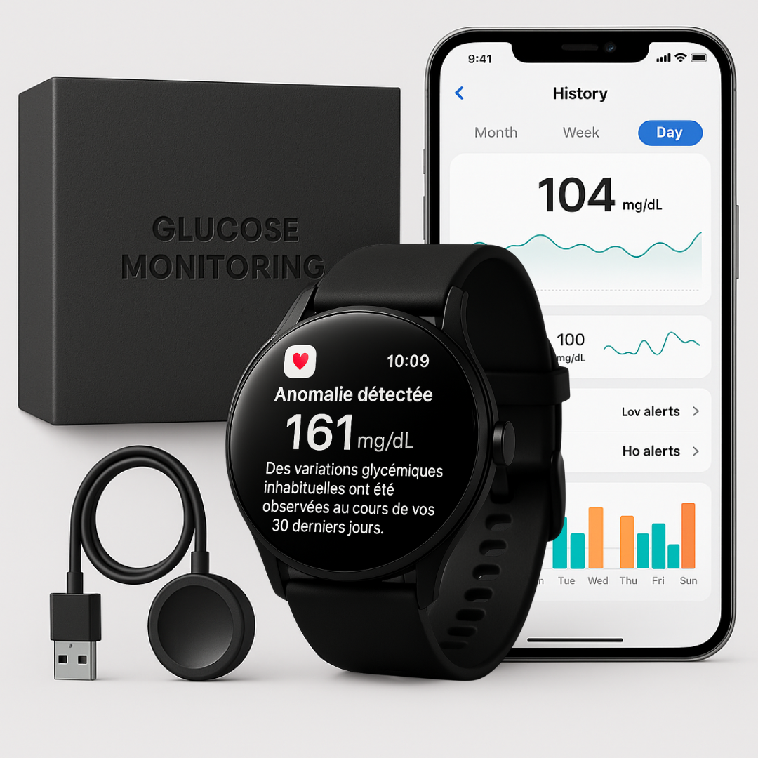 GlucoWatch™ – Technologie cliniquement validée, sans piqûres